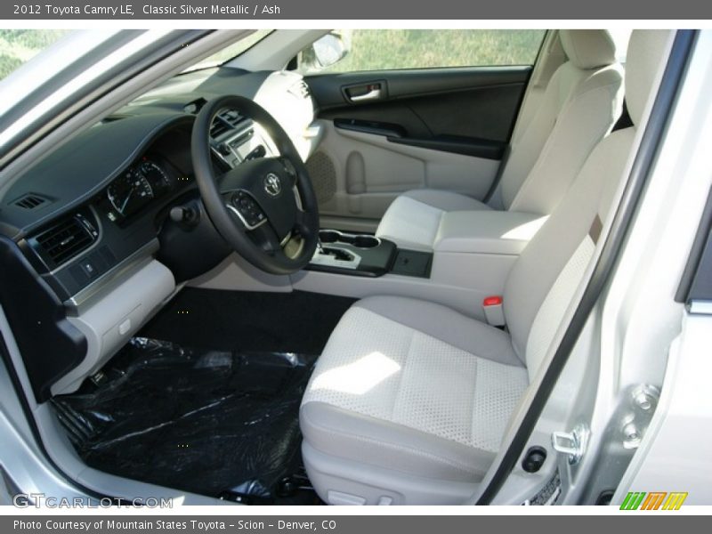 Classic Silver Metallic / Ash 2012 Toyota Camry LE