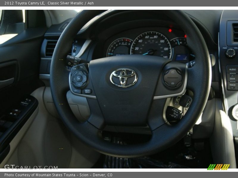 Classic Silver Metallic / Ash 2012 Toyota Camry LE
