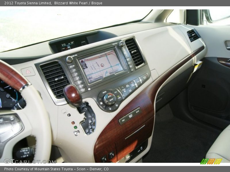 Blizzard White Pearl / Bisque 2012 Toyota Sienna Limited