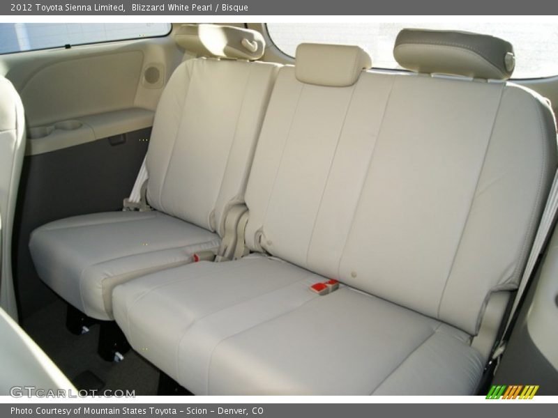 Blizzard White Pearl / Bisque 2012 Toyota Sienna Limited