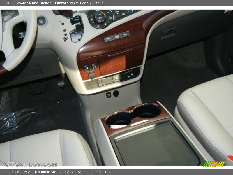 Blizzard White Pearl / Bisque 2012 Toyota Sienna Limited