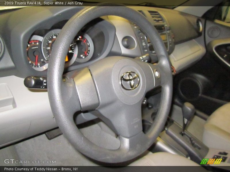 Super White / Ash Gray 2009 Toyota RAV4 I4
