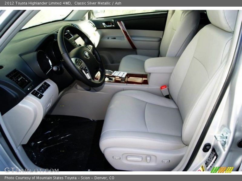 Classic Silver Metallic / Ash 2012 Toyota Highlander Limited 4WD