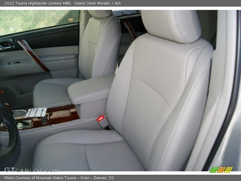 Classic Silver Metallic / Ash 2012 Toyota Highlander Limited 4WD