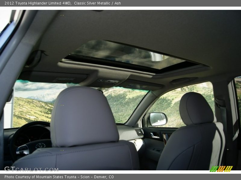 Classic Silver Metallic / Ash 2012 Toyota Highlander Limited 4WD