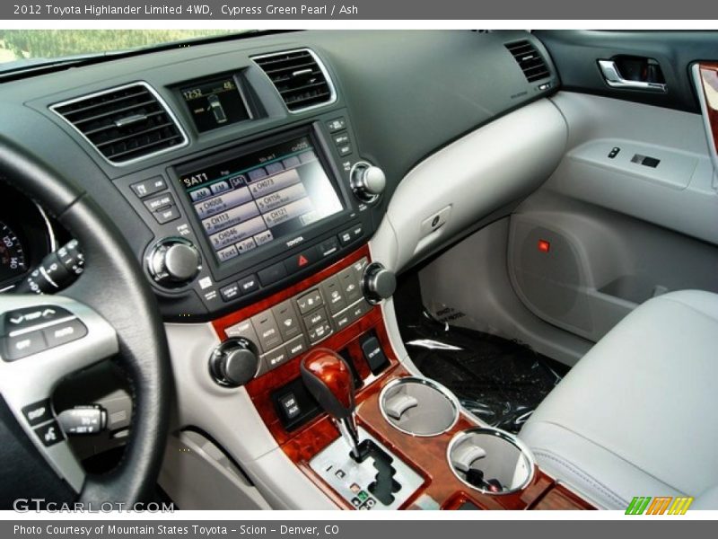 Cypress Green Pearl / Ash 2012 Toyota Highlander Limited 4WD