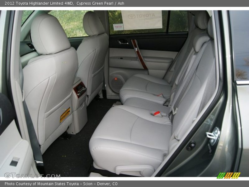 Cypress Green Pearl / Ash 2012 Toyota Highlander Limited 4WD