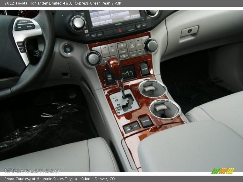 Cypress Green Pearl / Ash 2012 Toyota Highlander Limited 4WD