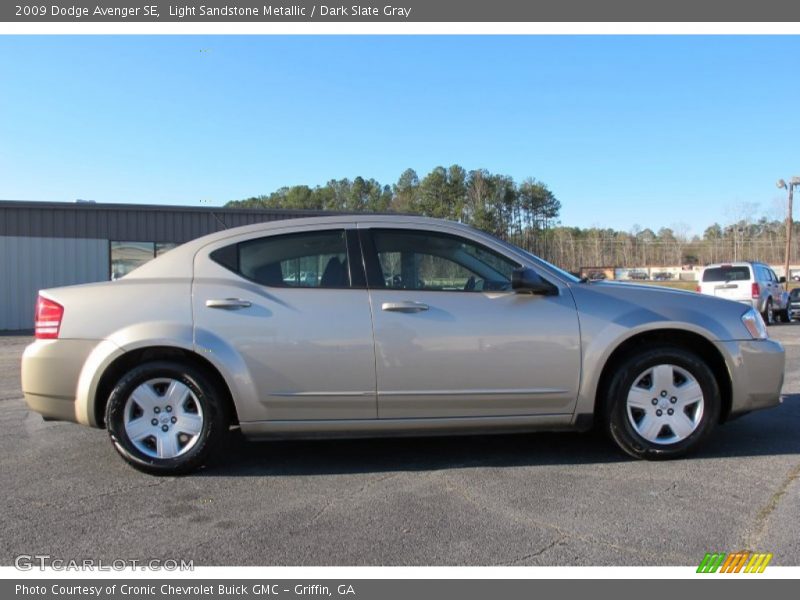 Light Sandstone Metallic / Dark Slate Gray 2009 Dodge Avenger SE