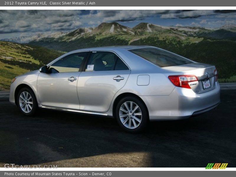 Classic Silver Metallic / Ash 2012 Toyota Camry XLE