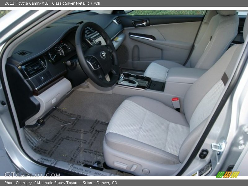 Classic Silver Metallic / Ash 2012 Toyota Camry XLE