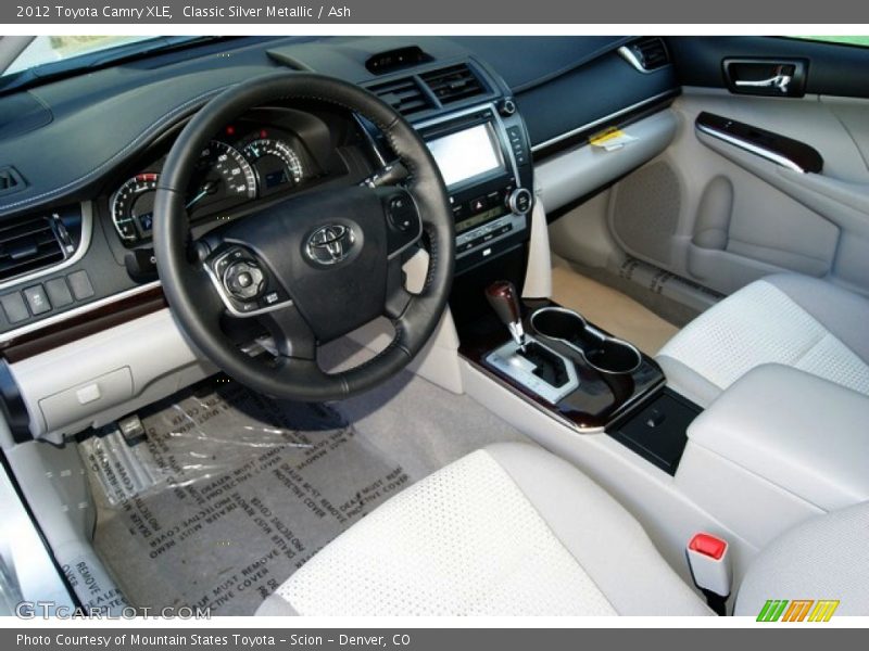 Classic Silver Metallic / Ash 2012 Toyota Camry XLE