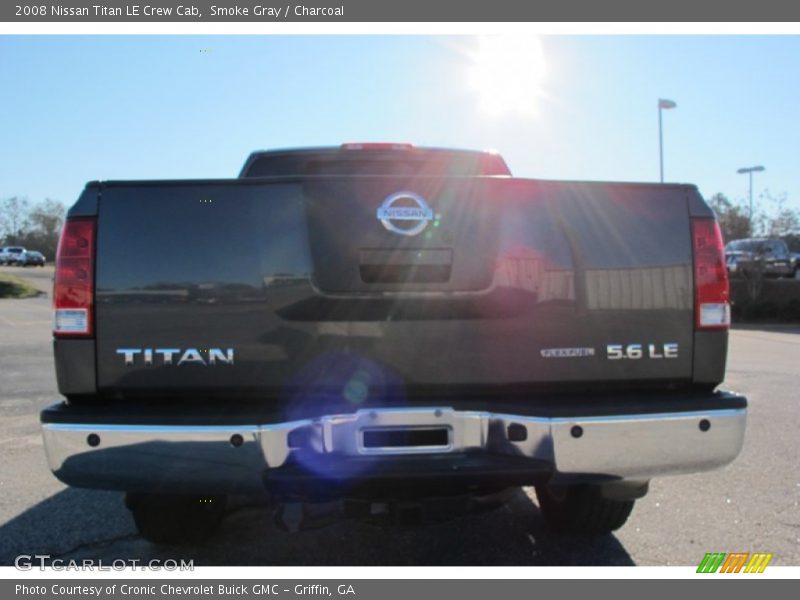 Smoke Gray / Charcoal 2008 Nissan Titan LE Crew Cab