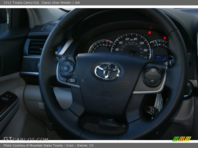 Classic Silver Metallic / Ash 2012 Toyota Camry XLE