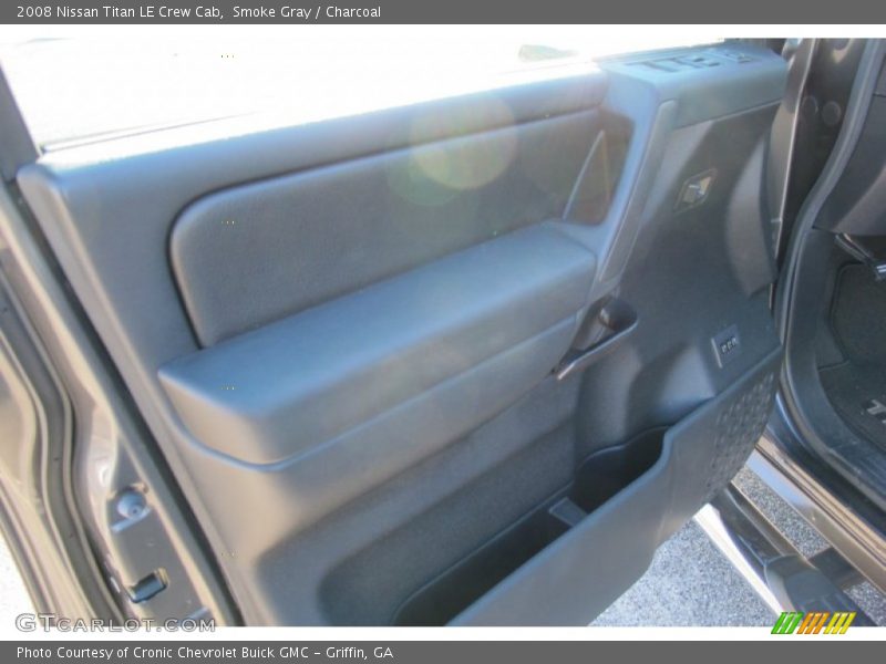 Smoke Gray / Charcoal 2008 Nissan Titan LE Crew Cab