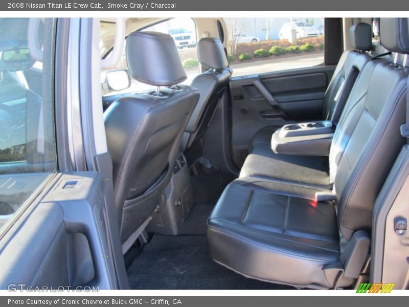 Smoke Gray / Charcoal 2008 Nissan Titan LE Crew Cab