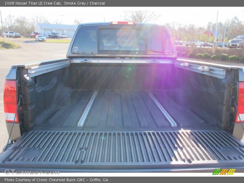 Smoke Gray / Charcoal 2008 Nissan Titan LE Crew Cab