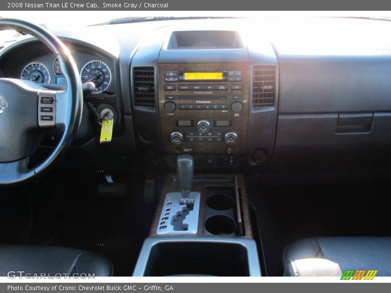 Smoke Gray / Charcoal 2008 Nissan Titan LE Crew Cab