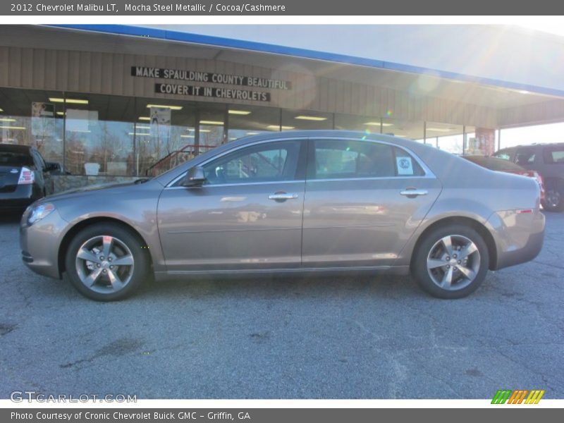 Mocha Steel Metallic / Cocoa/Cashmere 2012 Chevrolet Malibu LT