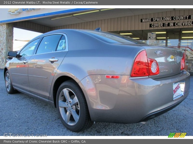 Mocha Steel Metallic / Cocoa/Cashmere 2012 Chevrolet Malibu LT