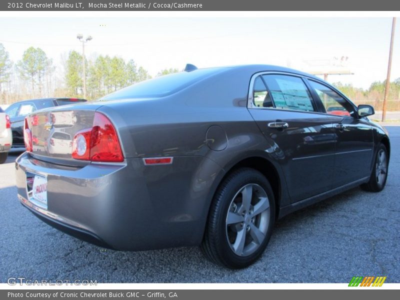 Mocha Steel Metallic / Cocoa/Cashmere 2012 Chevrolet Malibu LT