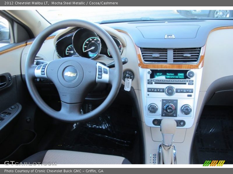 Mocha Steel Metallic / Cocoa/Cashmere 2012 Chevrolet Malibu LT