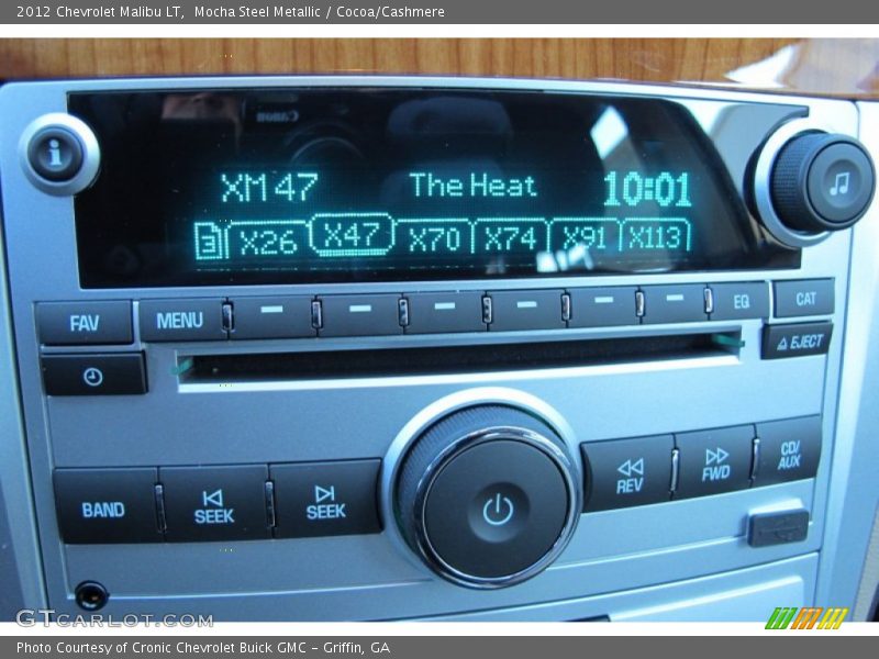Mocha Steel Metallic / Cocoa/Cashmere 2012 Chevrolet Malibu LT