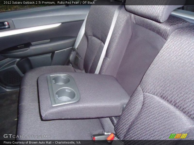Ruby Red Pearl / Off Black 2012 Subaru Outback 2.5i Premium