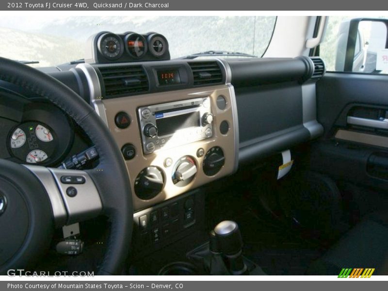 Quicksand / Dark Charcoal 2012 Toyota FJ Cruiser 4WD