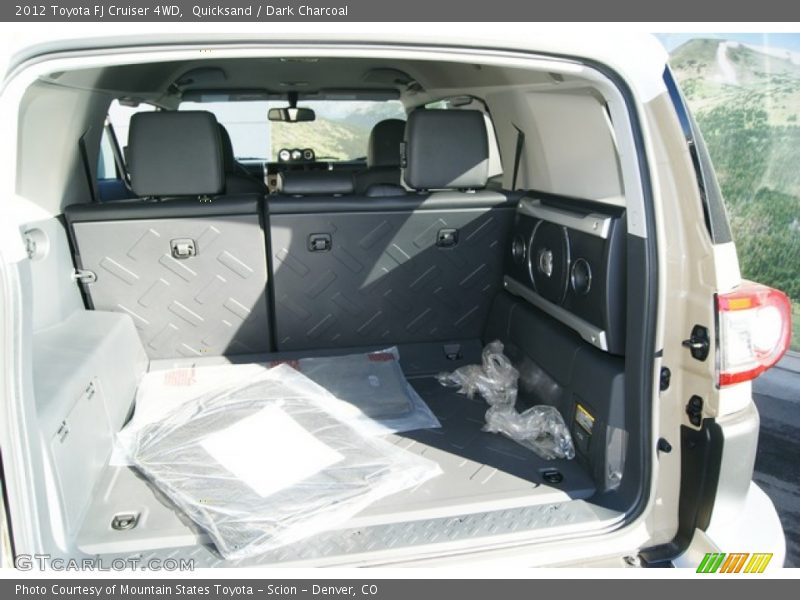 Quicksand / Dark Charcoal 2012 Toyota FJ Cruiser 4WD