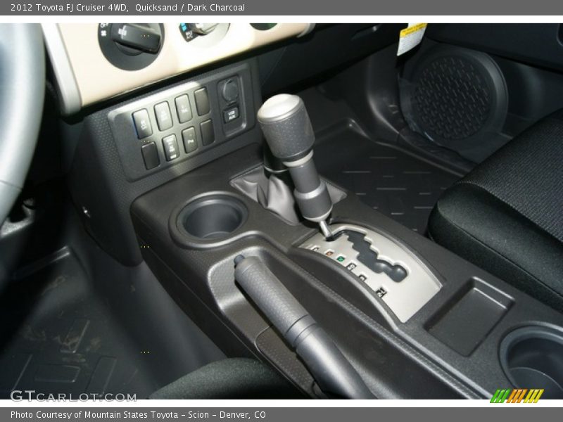 Quicksand / Dark Charcoal 2012 Toyota FJ Cruiser 4WD