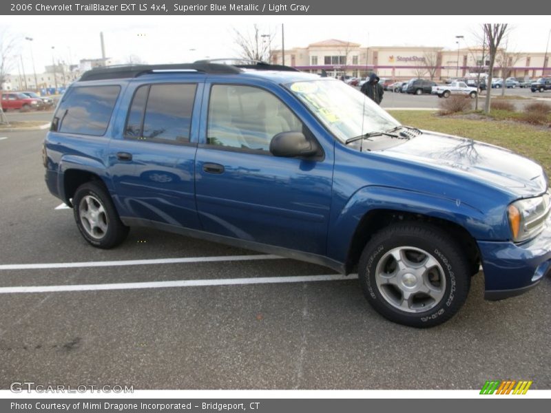 Superior Blue Metallic / Light Gray 2006 Chevrolet TrailBlazer EXT LS 4x4