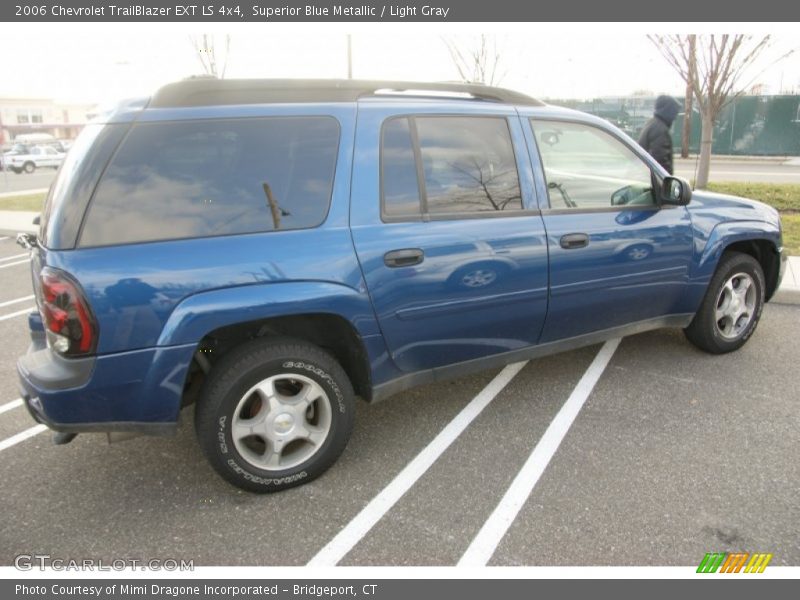 Superior Blue Metallic / Light Gray 2006 Chevrolet TrailBlazer EXT LS 4x4
