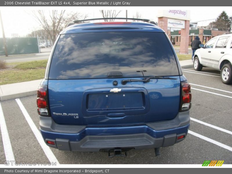 Superior Blue Metallic / Light Gray 2006 Chevrolet TrailBlazer EXT LS 4x4