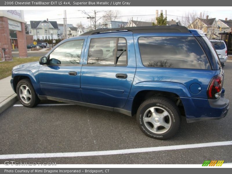 Superior Blue Metallic / Light Gray 2006 Chevrolet TrailBlazer EXT LS 4x4