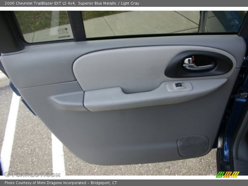 Superior Blue Metallic / Light Gray 2006 Chevrolet TrailBlazer EXT LS 4x4