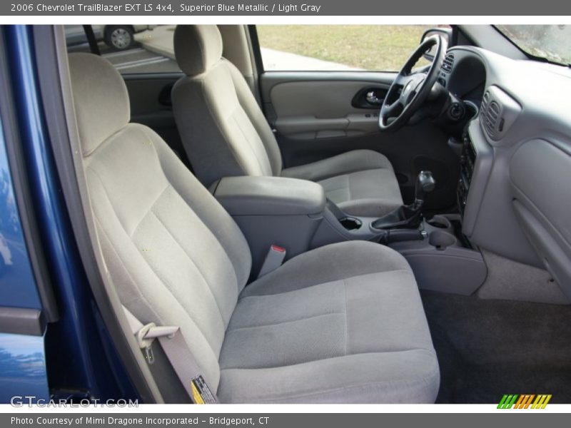 Superior Blue Metallic / Light Gray 2006 Chevrolet TrailBlazer EXT LS 4x4