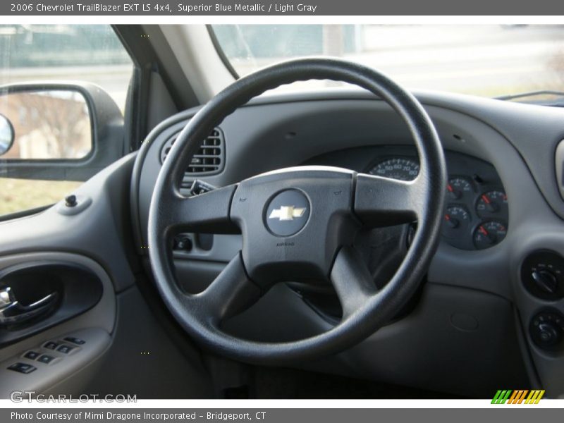 Superior Blue Metallic / Light Gray 2006 Chevrolet TrailBlazer EXT LS 4x4