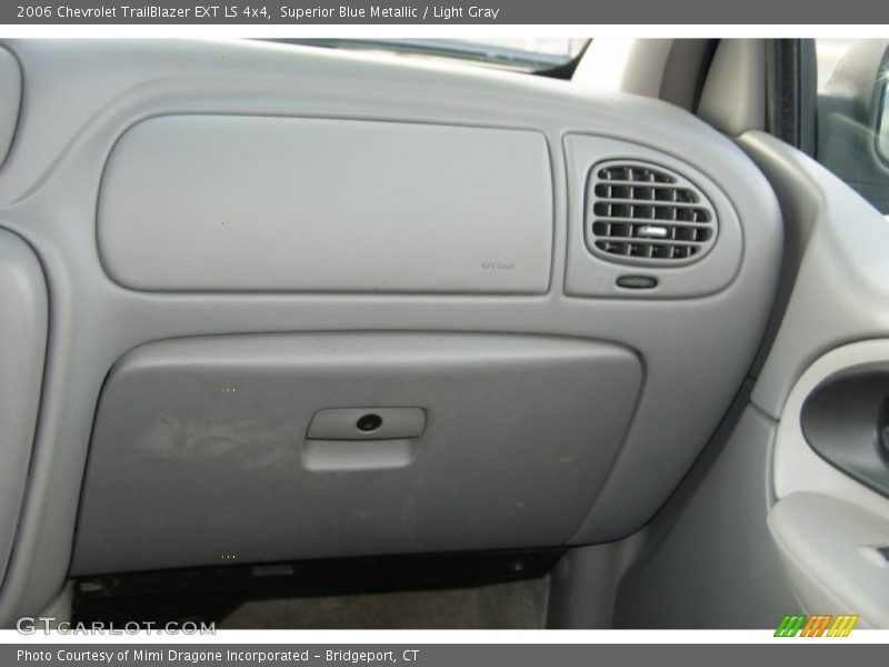 Superior Blue Metallic / Light Gray 2006 Chevrolet TrailBlazer EXT LS 4x4