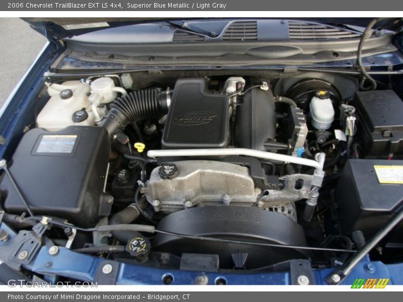 Superior Blue Metallic / Light Gray 2006 Chevrolet TrailBlazer EXT LS 4x4