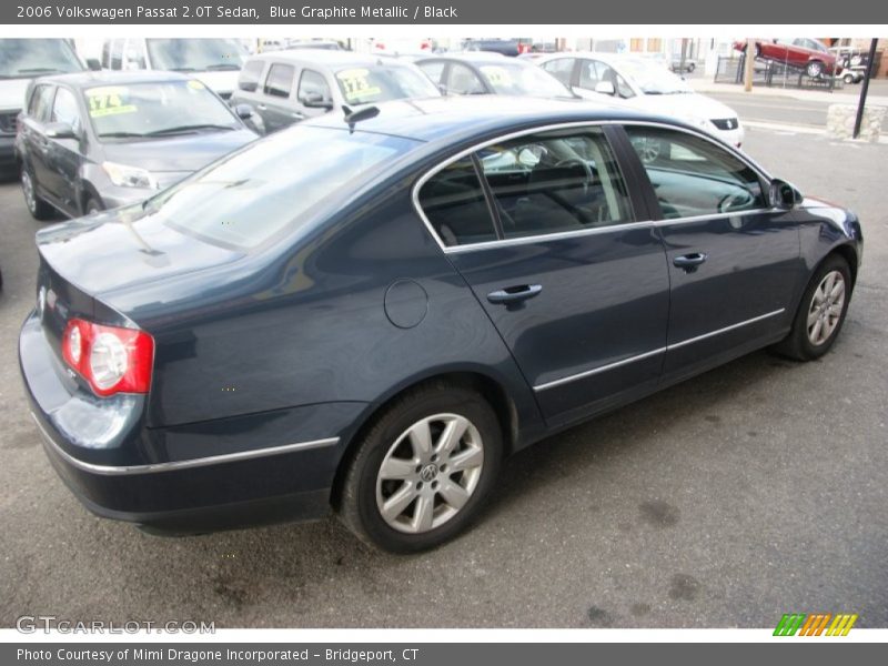 Blue Graphite Metallic / Black 2006 Volkswagen Passat 2.0T Sedan