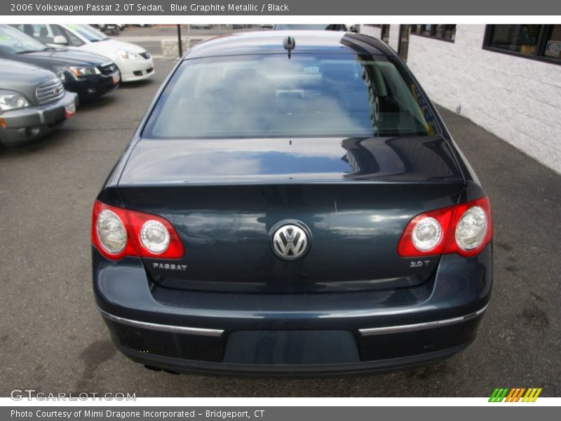 Blue Graphite Metallic / Black 2006 Volkswagen Passat 2.0T Sedan