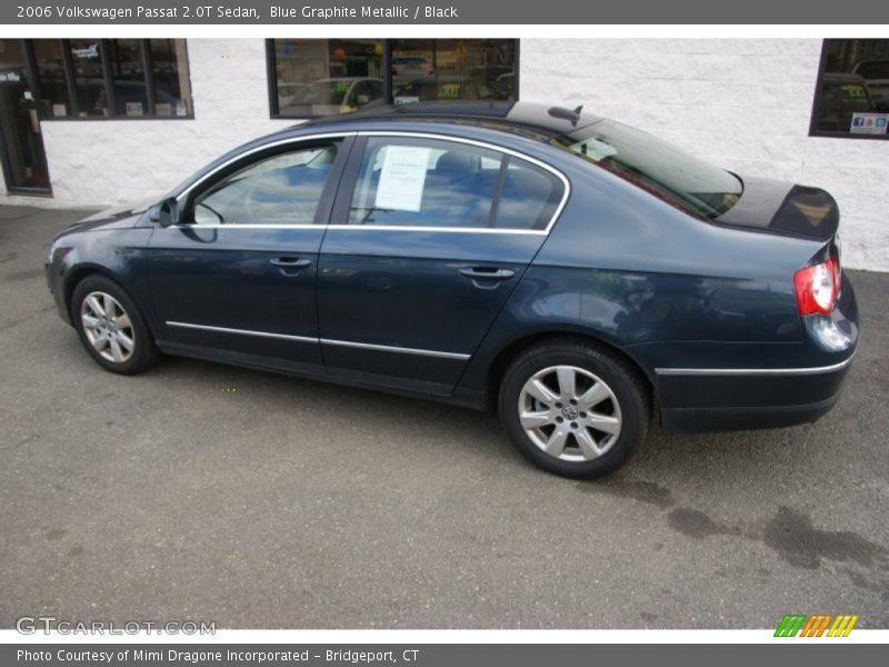 Blue Graphite Metallic / Black 2006 Volkswagen Passat 2.0T Sedan