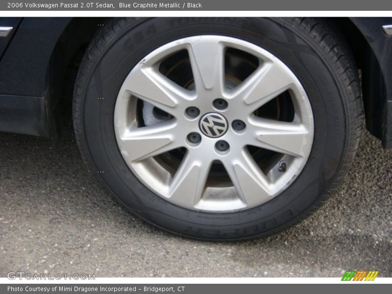 Blue Graphite Metallic / Black 2006 Volkswagen Passat 2.0T Sedan