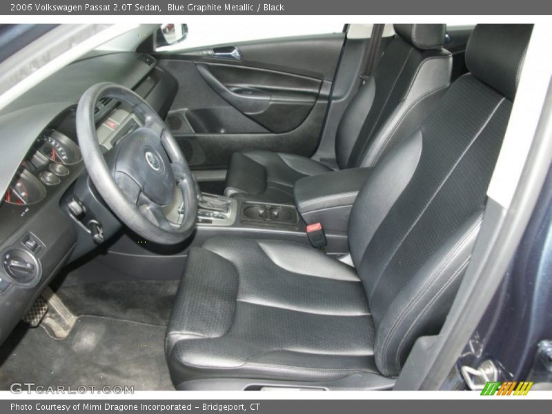 Blue Graphite Metallic / Black 2006 Volkswagen Passat 2.0T Sedan