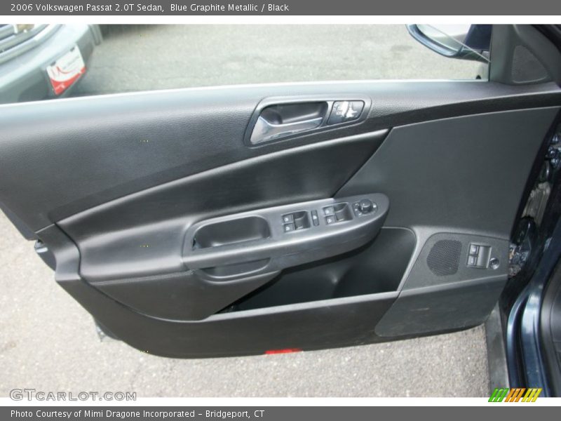 Blue Graphite Metallic / Black 2006 Volkswagen Passat 2.0T Sedan