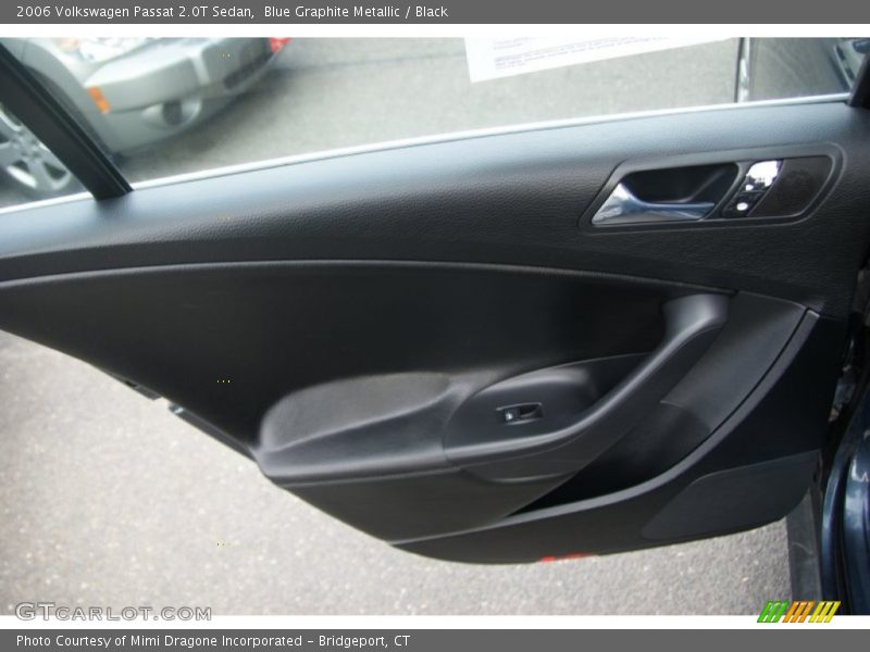 Blue Graphite Metallic / Black 2006 Volkswagen Passat 2.0T Sedan