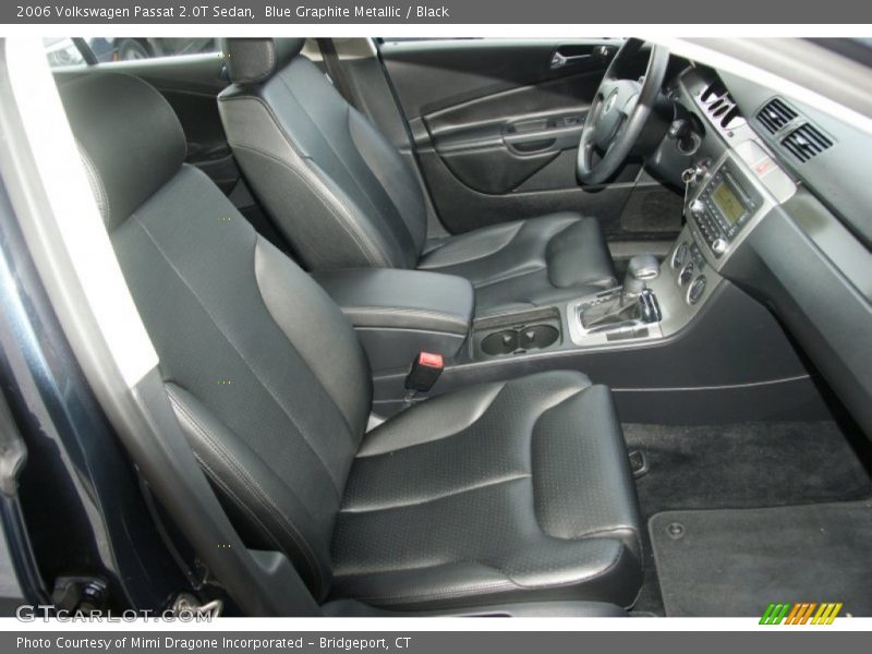 Blue Graphite Metallic / Black 2006 Volkswagen Passat 2.0T Sedan