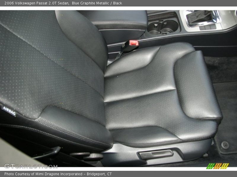 Blue Graphite Metallic / Black 2006 Volkswagen Passat 2.0T Sedan