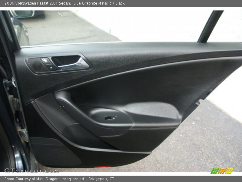 Blue Graphite Metallic / Black 2006 Volkswagen Passat 2.0T Sedan